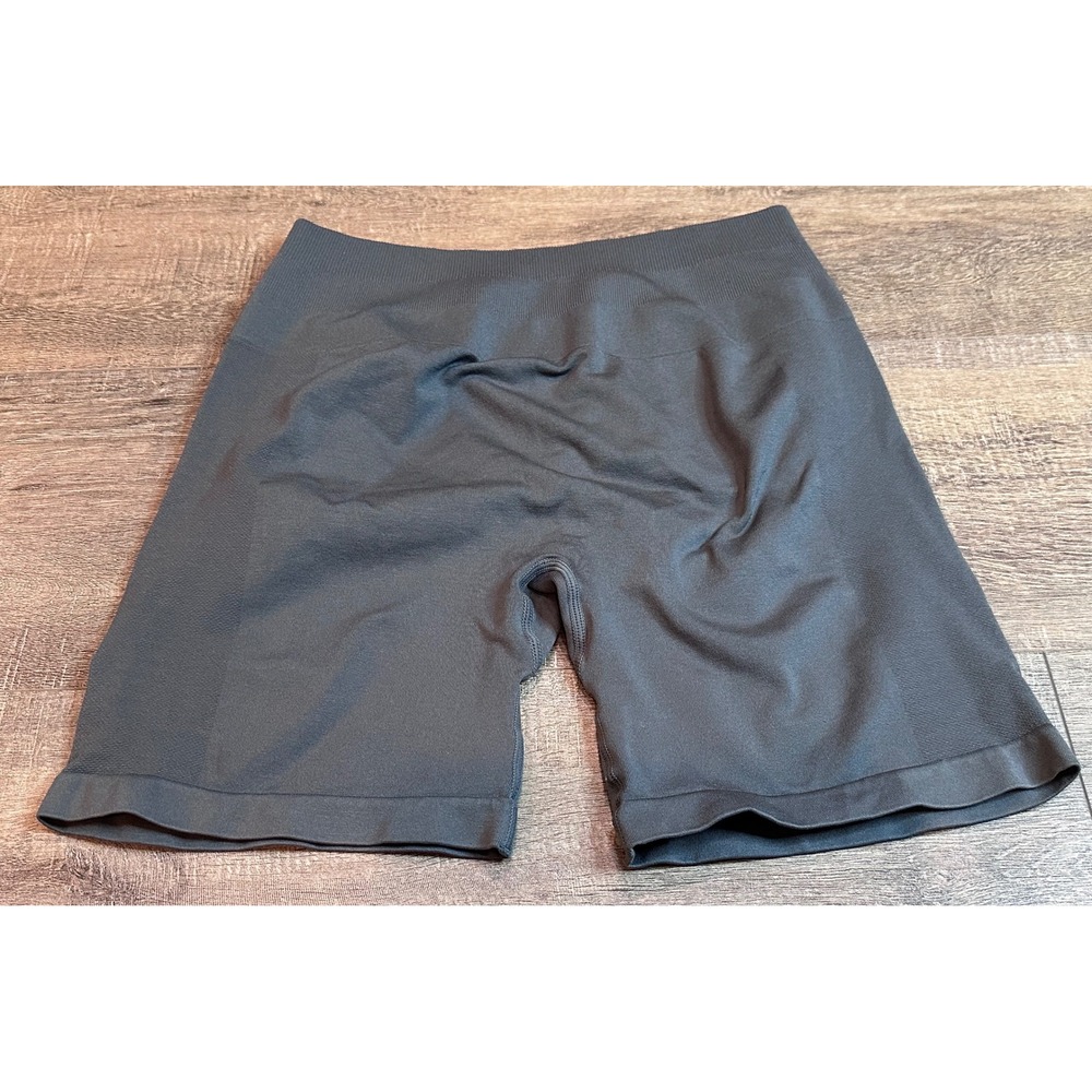 AUROLA Dream Collection Seamless Scrunch Butt Workout Shorts Gray High Waist XS